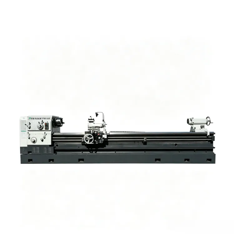 CFW6180B Horizontal Conventional Lathe High Precision Manual Metal Turning Lathe Big Spindle Bore Supply — image 2