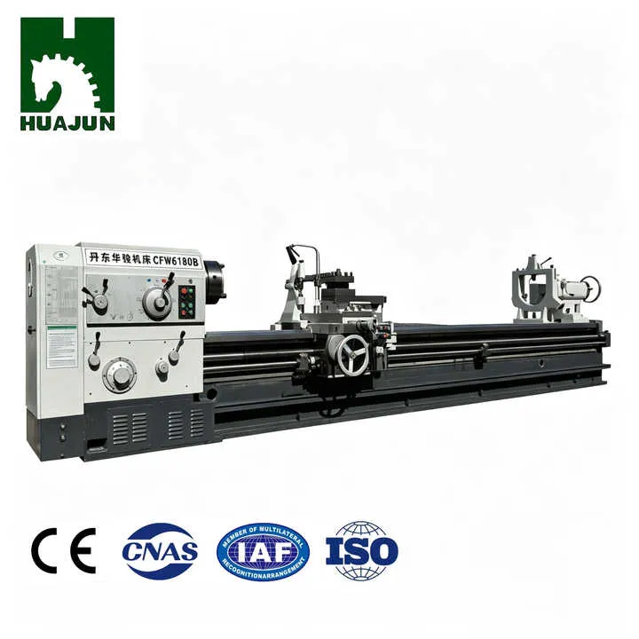 CFW6180B Horizontal Conventional Lathe High Precision Manual Metal Turning Lathe Big Spindle Bore Supply — image 5