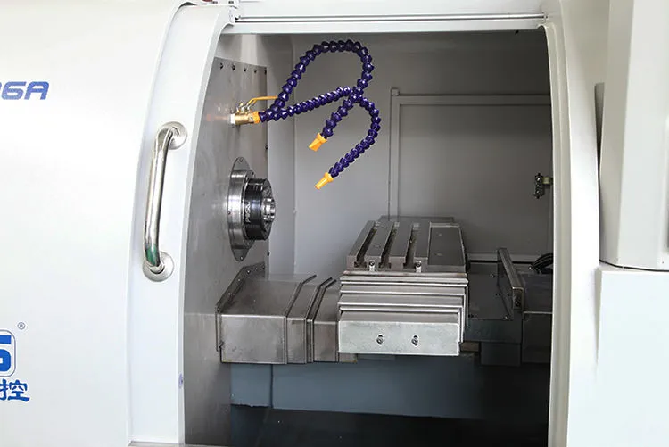 DAS Torno CNC Gang Type High Precision Efficient Metal Mini Cnc Lathe Machine for Dental Implant — image 5