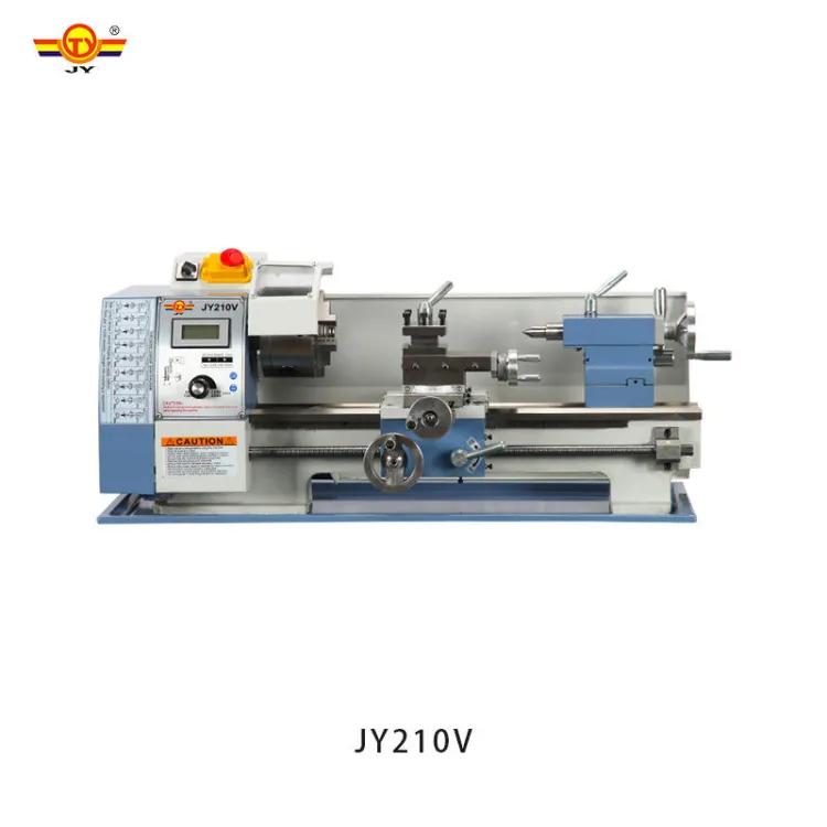Jinyang JY210V Small Mechanical Processing Instrument Lathe High Precision Multifunctional Household Woodworking Machine Thread — image 2
