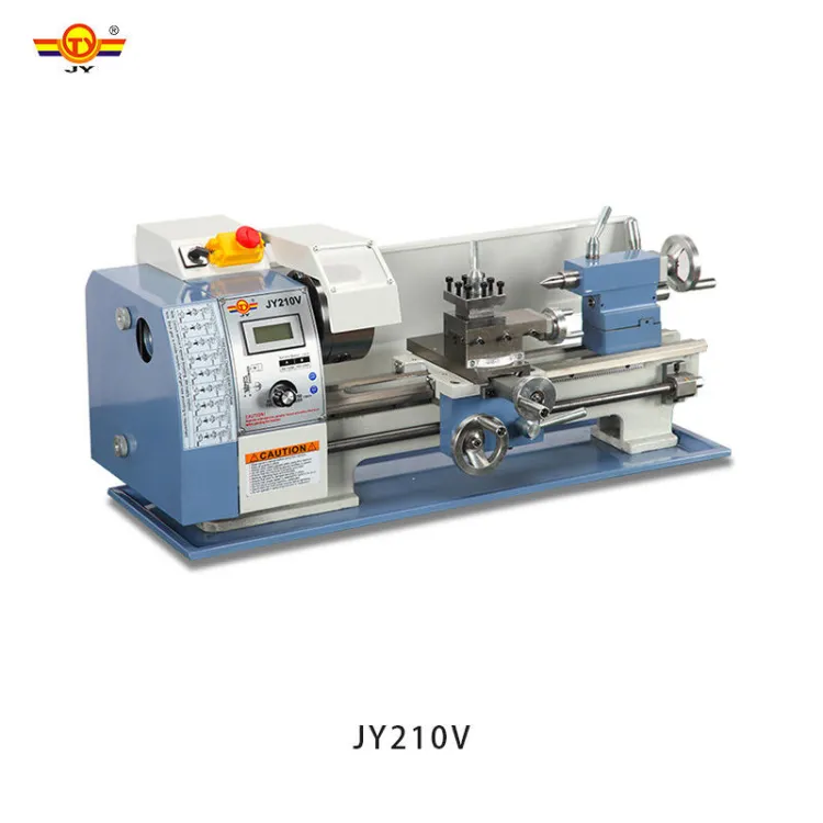 Jinyang JY210V Small Mechanical Processing Instrument Lathe High Precision Multifunctional Household Woodworking Machine Thread — image 3