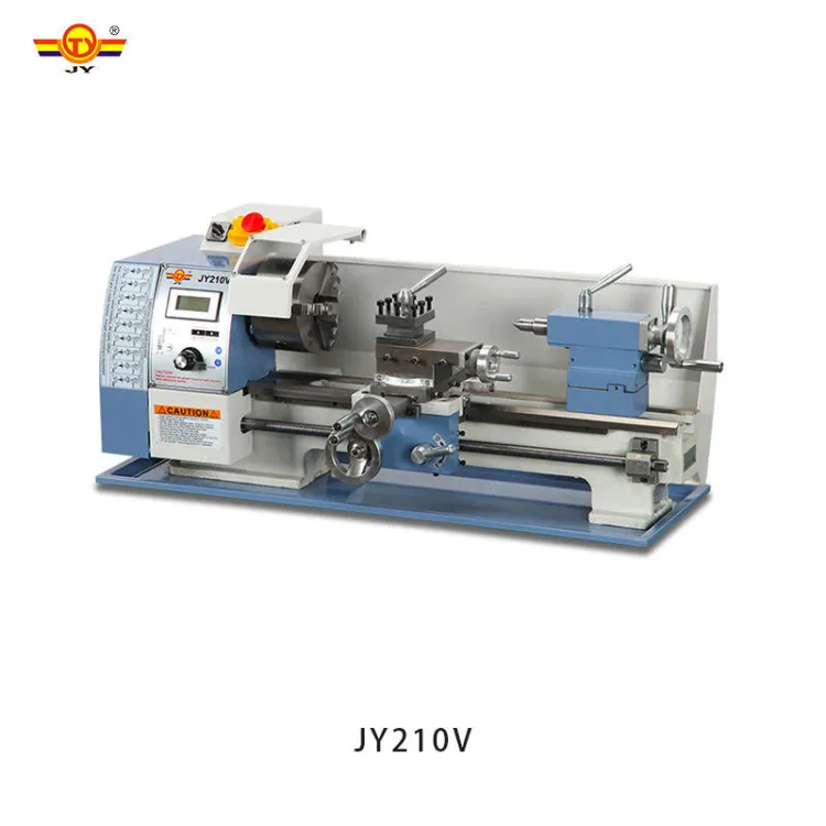Jinyang JY210V Small Mechanical Processing Instrument Lathe High Precision Multifunctional Household Woodworking Machine Thread — image 4
