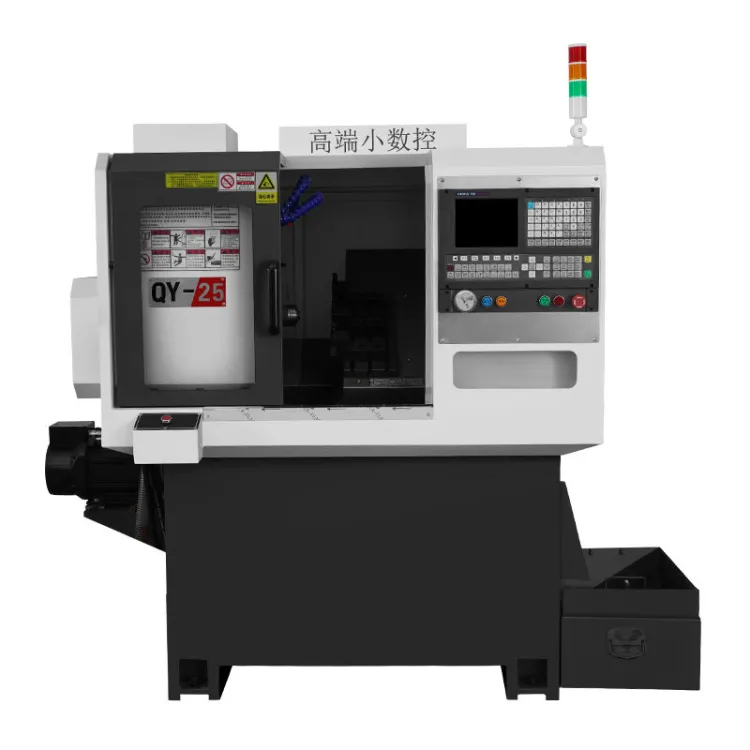 Economical 2-Axis Mini Wood Lathe Machine Light Duty Horizontal Slant Bed Structure Other Woodworking Machinery — image 6