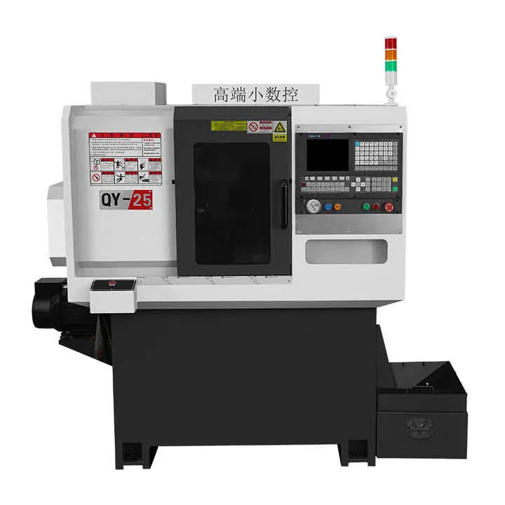 Economical 2-Axis Mini Wood Lathe Machine Light Duty Horizontal Slant Bed Structure Other Woodworking Machinery — image 7