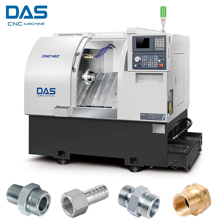 C-axis Machining Automatic Cnc Lathe High Precision Slant Bed CNC Machine Metal Bench Lathe Machine Motor Mini Lath — image 6