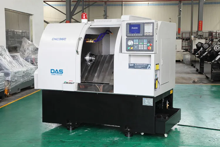 High Efficiency CNC Mini Lathe for Guangdong Machine Tool Slant Bed Metal Lathe — image 5