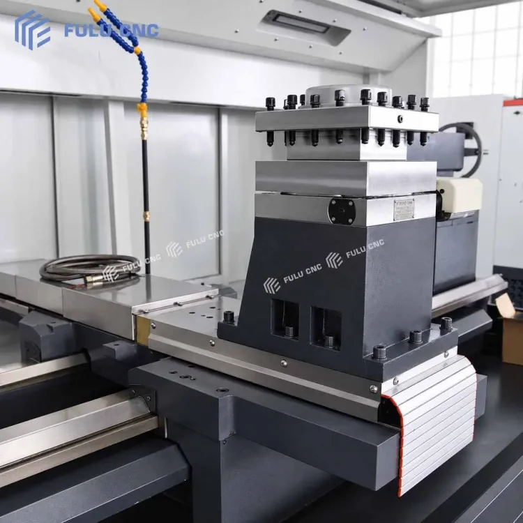 CK61125-2000 Heavy Duty CNC Lathe High Torque Powerful Metal Cutting High Precision Large Diameter Turning Machine — image 4