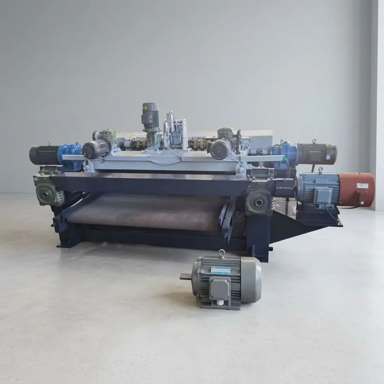 Jiangxisanji Fully Automatic Rotary-cutting Panel-cutting All-in-one Woodworking Lathe 7.5kW Power 1-year Warranty High Peeling — image 4