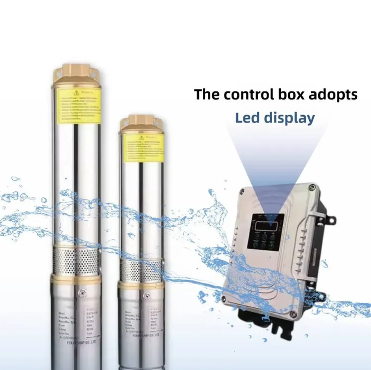 Solar Water Pump Deep Well High Lift Agricultural Irrigation Permanent Magnet Synchronous DC Brushless Photovoltaic Pump — image 3