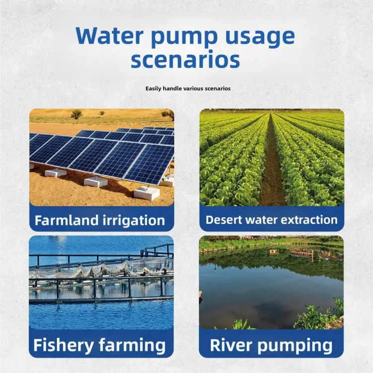 Solar Water Pump Deep Well High Lift Agricultural Irrigation Permanent Magnet Synchronous DC Brushless Photovoltaic Pump — image 4