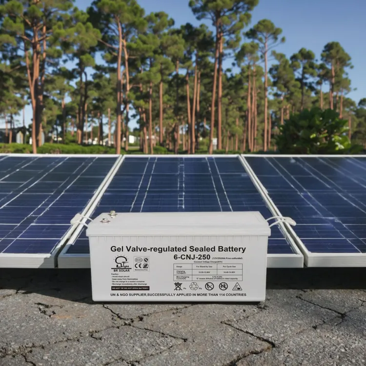 Deep-Cycle Sealed Lead Acid Solar Batteries 12V 250Ah Energy Storage Gel Battery Maintenance-Free for Home Use — image 1