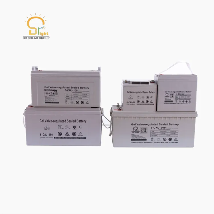 Deep-Cycle Sealed Lead Acid Solar Batteries 12V 250Ah Energy Storage Gel Battery Maintenance-Free for Home Use — image 3