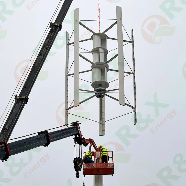 Residential Rooftop 100kw 50kw 30kw 20kw 10kw Vertical Axis Wind Turbine Wind Power Generator for Home — image 2