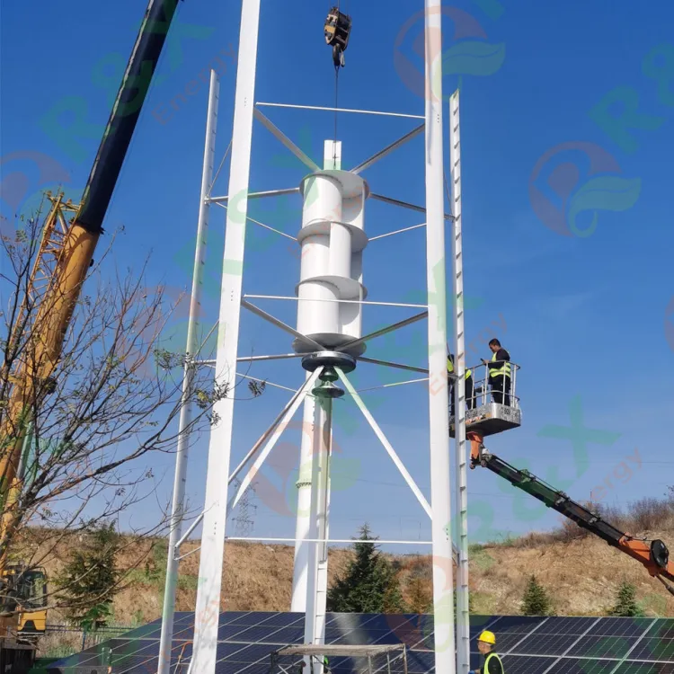 Residential Rooftop 100kw 50kw 30kw 20kw 10kw Vertical Axis Wind Turbine Wind Power Generator for Home — image 4