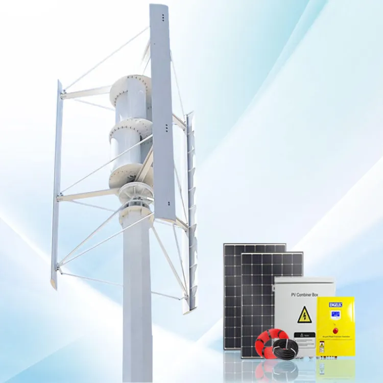 Residential Rooftop 100kw 50kw 30kw 20kw 10kw Vertical Axis Wind Turbine Wind Power Generator for Home — image 6