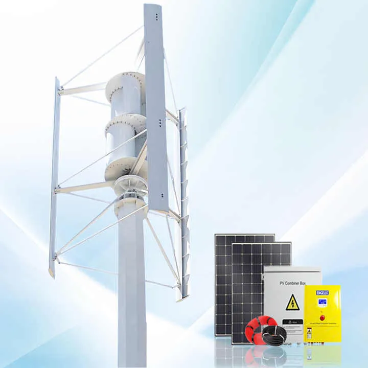 Residential Rooftop 100kw 50kw 30kw 20kw 10kw Vertical Axis Wind Turbine Wind Power Generator for Home — image 7