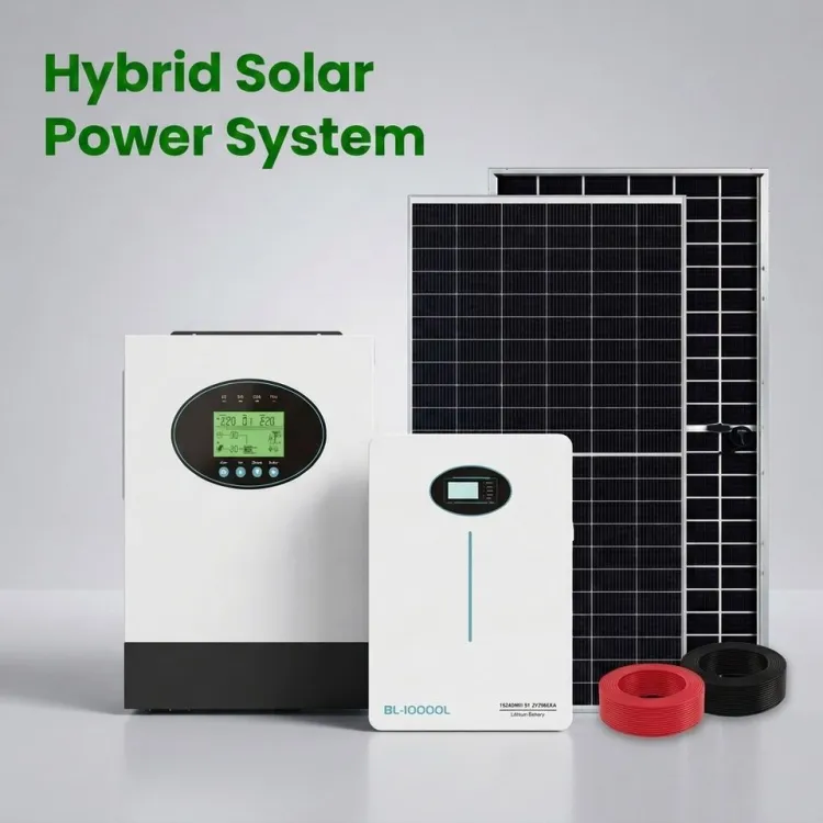 Photovoltaic Hybrid Solar Power System Solar Energy Wind Turbine Generator S-type Streetlight Wind Power Free Energy 60W-30KW — image 1