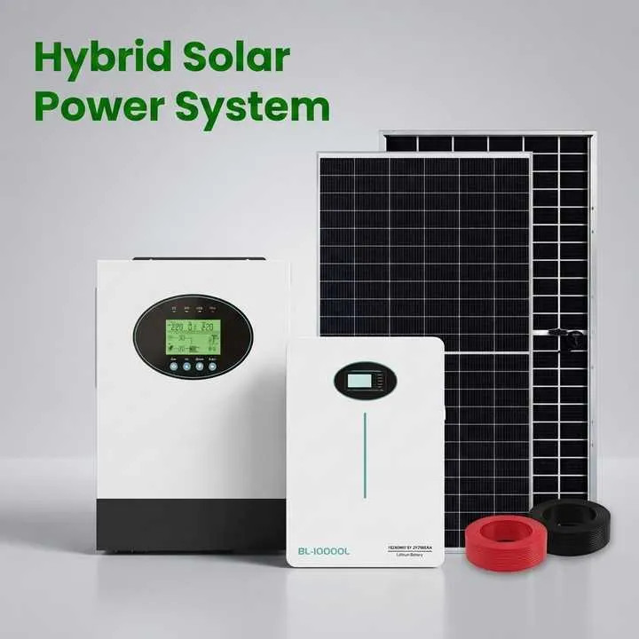 Photovoltaic Hybrid Solar Power System Solar Energy Wind Turbine Generator S-type Streetlight Wind Power Free Energy 60W-30KW — image 4