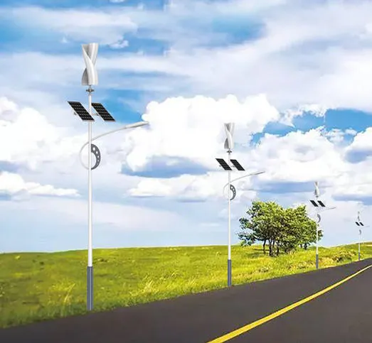 Photovoltaic Hybrid Solar Power System Solar Energy Wind Turbine Generator S-type Streetlight Wind Power Free Energy 60W-30KW — image 6