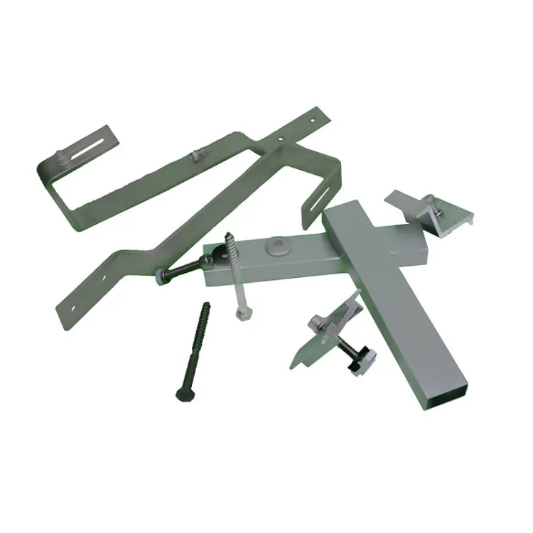 Solar Tile Roof Mounting System Stainless Steel Hooks Solar Panel Fixing Racking Brackets 20KW 50KW — image 2