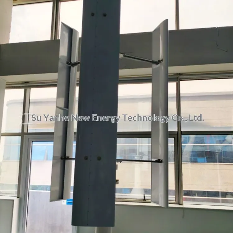 Energy Vertical-Axis H-Type Wind & Solar Turbine 500W/600W/800W/100W Hybrid Aluminum Profile Outdoor Generator — image 3