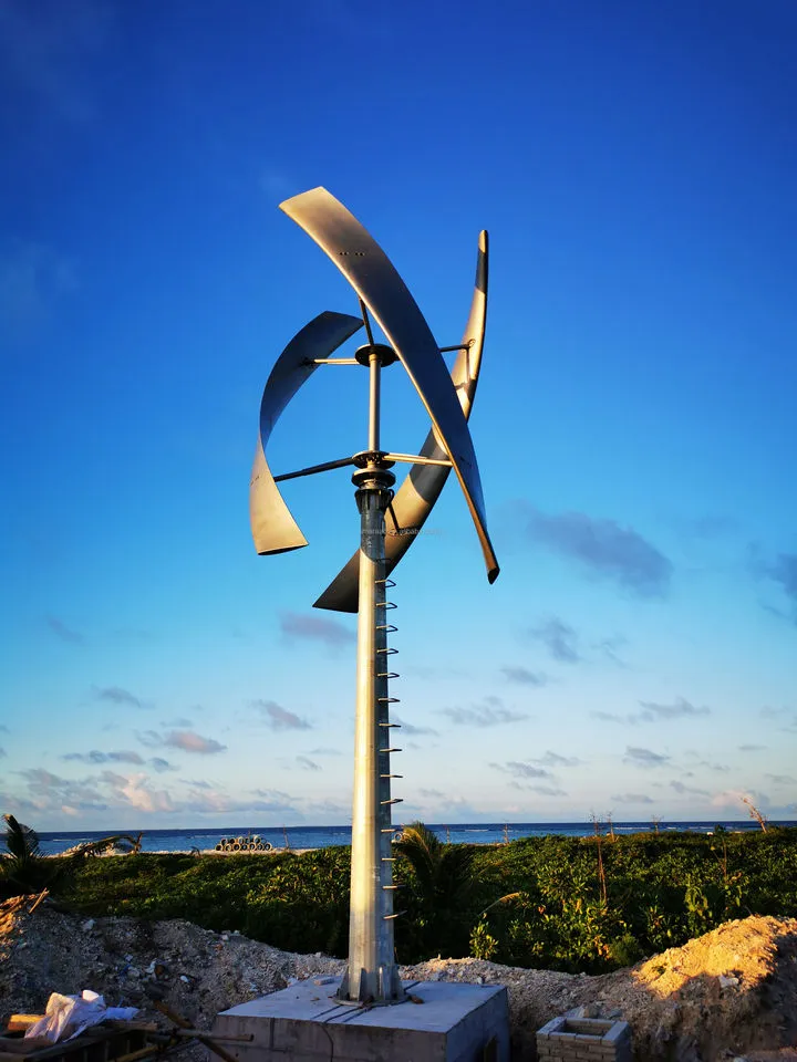 Vertical Axis Wind Generator Turbine Home Use 200W 12V 24V Residential Warehouse Wind Power Generator for Home Monitoring Device — image 5