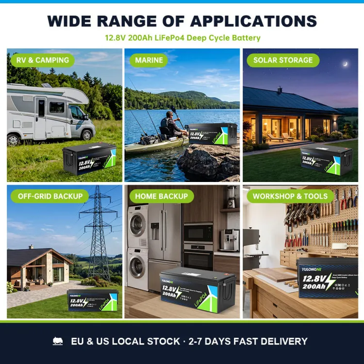 YULONGNE 100A 12.8V 100Ah LiFePO4 8000-Cycle Battery 1280Wh Built-in Full BMS Deep Cycle Home Off-Grid Solar Power Storage — image 3