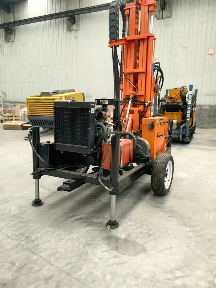 KY260 Wheel-Type Water Well Drilling Rig (excluding compressor) — image 1
