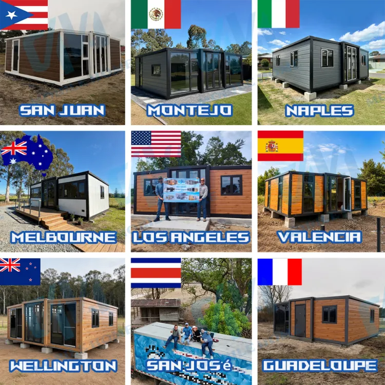 Ready to Move in 20ft 40ft Modern Wood Grain Prefabricated Mobile Home With Kitchen Bathroom Expandable Container House — image 5