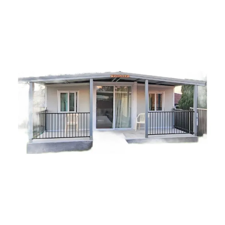 Modern 40ft Steel Modular Prefabricated Container Home Expandable 40ft Tiny House Ready to Live Foldable Prefab Villa — image 1