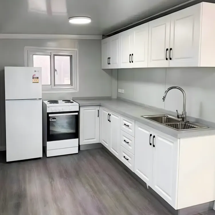 Modern 40ft Steel Modular Prefabricated Container Home Expandable 40ft Tiny House Ready to Live Foldable Prefab Villa — image 2