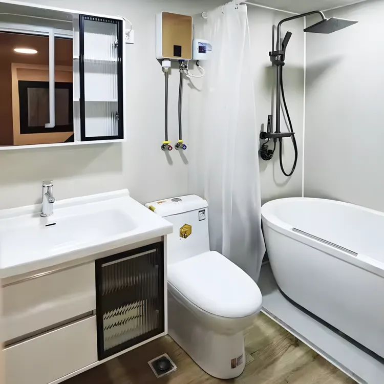 Modern 40ft Steel Modular Prefabricated Container Home Expandable 40ft Tiny House Ready to Live Foldable Prefab Villa — image 3