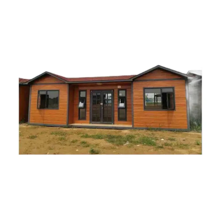 Energy-Efficient Mobile Board House Resistant Steel Structure Frame Insulation Modular Design Wooden Houses — image 1