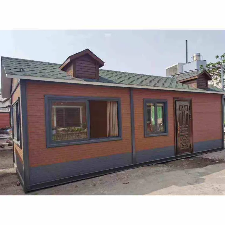 Energy-Efficient Mobile Board House Resistant Steel Structure Frame Insulation Modular Design Wooden Houses — image 4