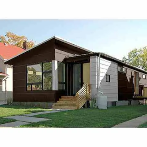 Energy-Efficient Mobile Board House Resistant Steel Structure Frame Insulation Modular Design Wooden Houses — image 6