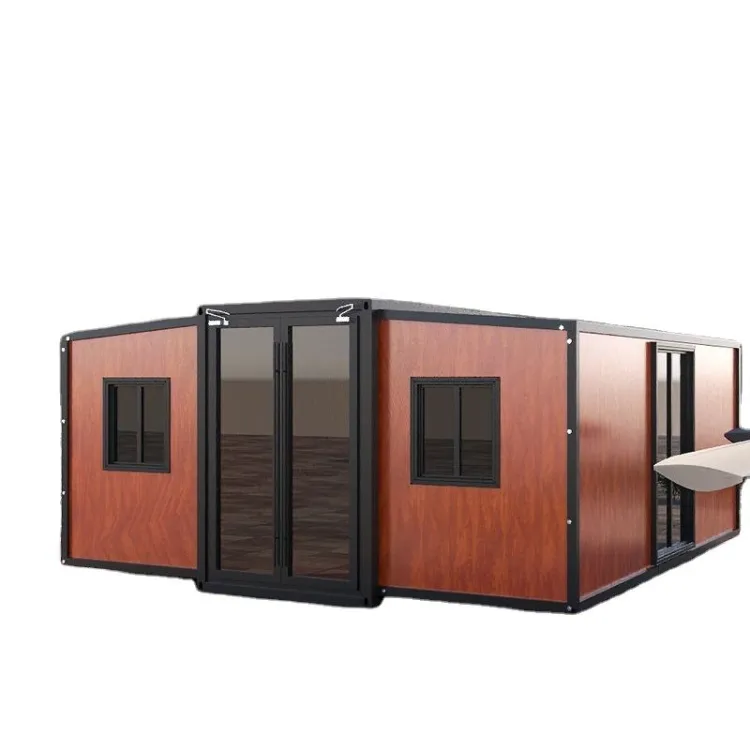 20ft Luxury Prefabricated Container House Foldable Mobile Extendable Mobile Home Villa Outdoor Made Wooden Sandwich Panel 40ft — image 5