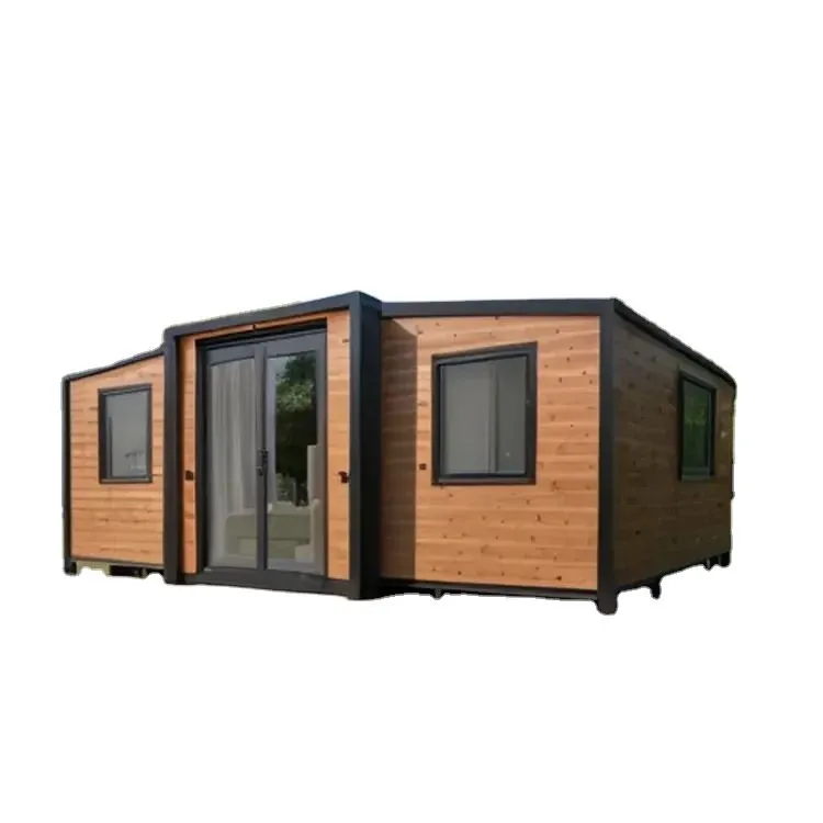 20ft Luxury Prefabricated Container House Foldable Mobile Extendable Mobile Home Villa Outdoor Made Wooden Sandwich Panel 40ft — image 6