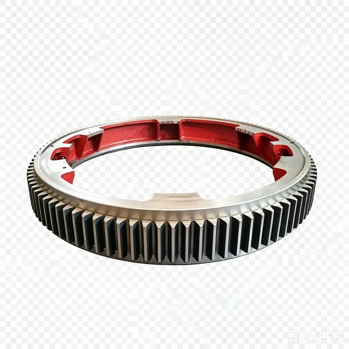 Manufacturer Big Helical Shaft Long Herringbone Gear Shaft Internal Gear Slewing Ring Bearing Swing Ring Bearings — image 5