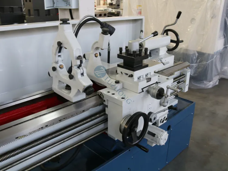 C6260 Bench Lathe Heavy Duty Manual Metal High-Accuracy 2000mm Max Workpiece Length Horizontal 4 Tool Posts — image 2