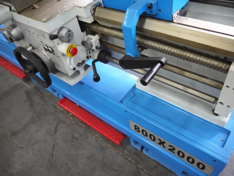 Gap Bed Type C6280Y Gap Bed Heavy Duty Engine Lathe 800mm (31.5") Swing 103mm/130mm Bore — image 3