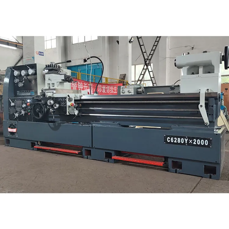 Gap Bed Type C6280Y Gap Bed Heavy Duty Engine Lathe 800mm (31.5") Swing 103mm/130mm Bore — image 6