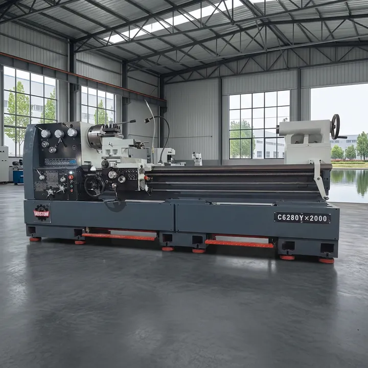 Gap Bed Type C6280Y Gap Bed Heavy Duty Engine Lathe 800mm (31.5") Swing 103mm/130mm Bore — image 7