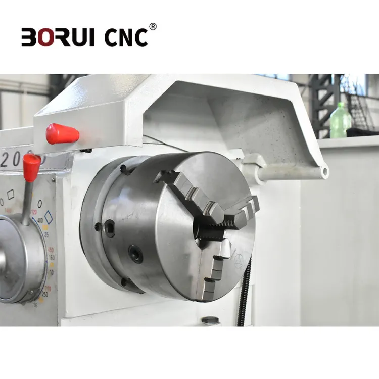 CA6250B Heavy Duty Gap Bed Lathe with 80mm Spindle Bore and MT6 Taper for Turning Shafts, Flanges, and Threaded Components — image 4