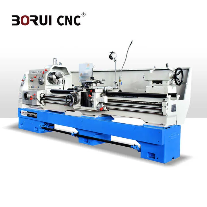 CA6250B Heavy Duty Gap Bed Lathe with 80mm Spindle Bore and MT6 Taper for Turning Shafts, Flanges, and Threaded Components — image 7