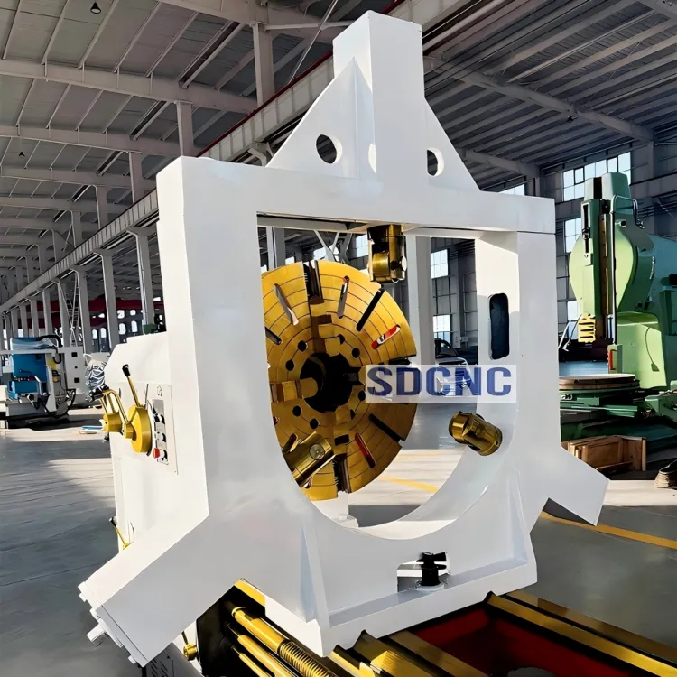 CW61125 Heavy Duty Horizontal Lathe 1250mm Swing 130mm Spindle Bore 3-20m Bed Length High Rigidity Metal Turning Machine — image 3