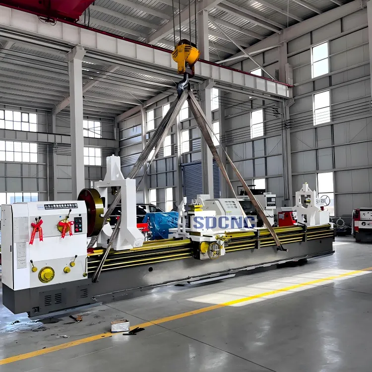 CW61125 Heavy Duty Horizontal Lathe 1250mm Swing 130mm Spindle Bore 3-20m Bed Length High Rigidity Metal Turning Machine — image 4
