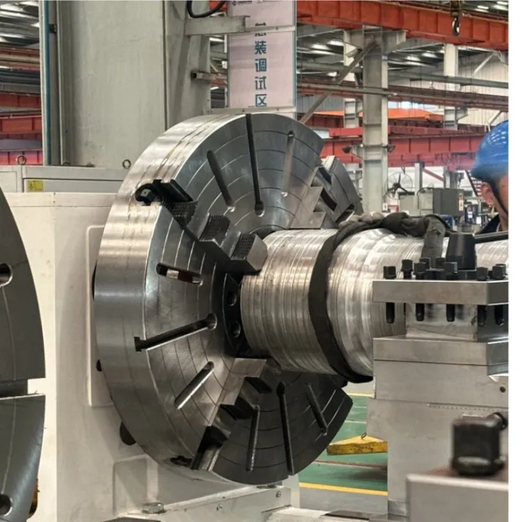 High-accuracy Heavy Duty Large Normal Horizontal Custom 6m Meter Manufacturer Gap Bed Manual Metal Turning Lathe Machine — image 3