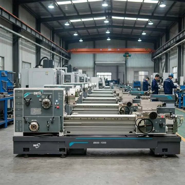 Large Capacity Metal Lathe Machine | Big Bore Heavy Duty Horizontal Lathe for Shaft and Pipe Processing — image 8