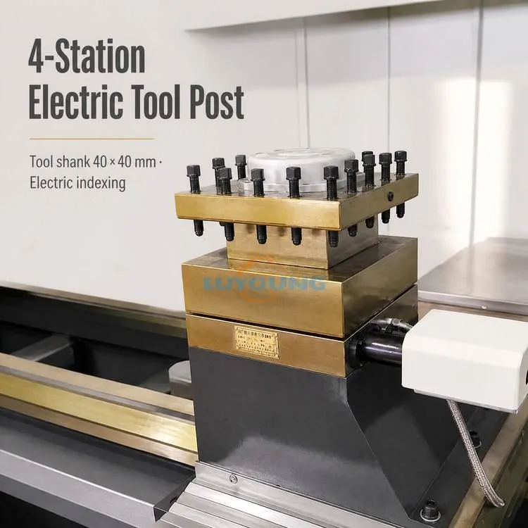 CK61125 CNC Lathe Heavy Duty Horizontal Metal Turning Lathe Machine for Shaft Roll Flange Cylinder Machining — image 6