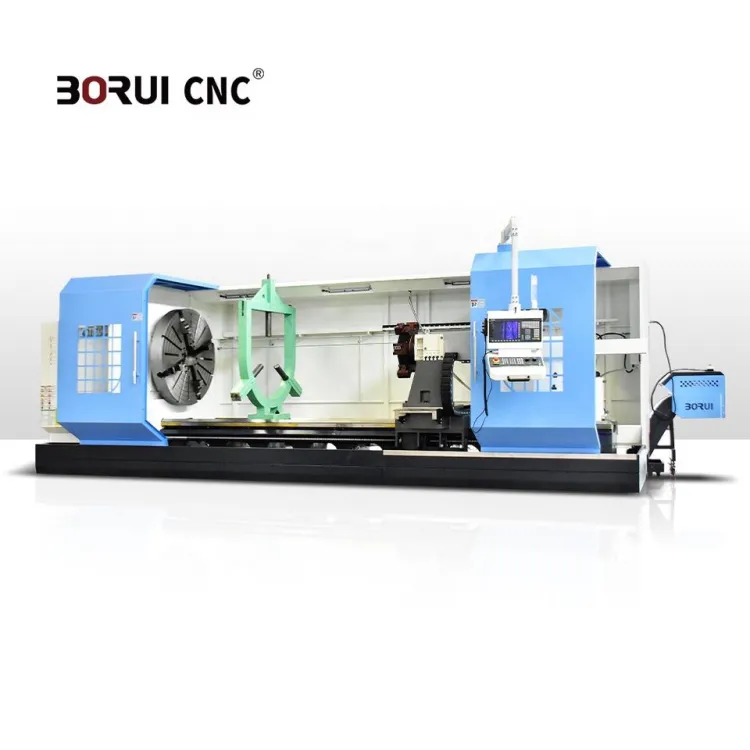 CK61160 High Rigid Flat Bed CNC Lathe with Rib Reinforced Bed and Automatic Tool Lubrication for Long Life — image 3